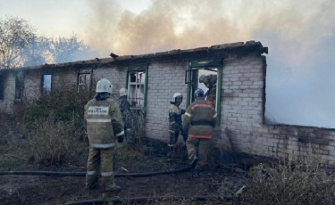 Қостанай облысында өрттен 86 жастағы ер адам қаза тапты