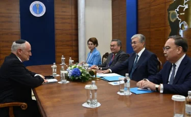 Қасым-Жомарт Тоқаев Малькольм Хонлайнді қабылдады