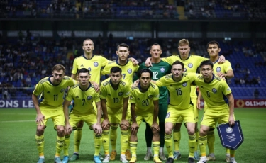  Қазақстан құрамасы UEFA Ұлттар лигасының В лигасына жолдама алды