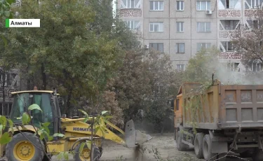 Әкім тапсырмасы: Алматының Әуезов ауданындағы 161 аулада күрделі жөндеу жұмыстары аяқталуға жақын 