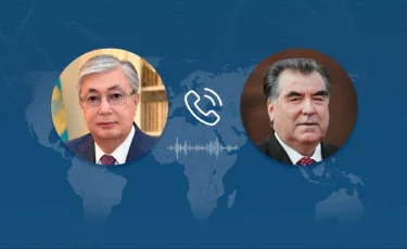 Мемлекет басшысы Тәжікстан Президентімен телефон арқылы сөйлесті