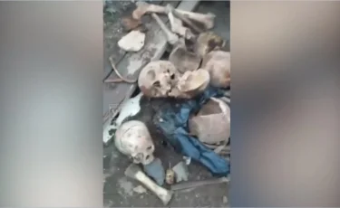 Оралда ескі үйді бұзу кезінде адам сүйектері табылды