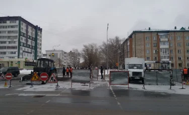 Петропавлда су құбыры жарылып, 14 тұрғын үй мен әлеуметтік нысандар сусыз қалды