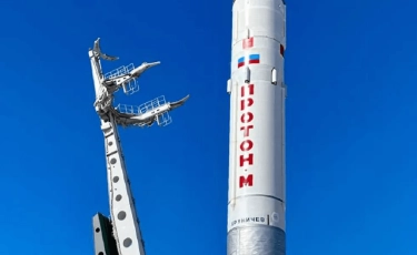 На Байконур доставлена ракета-носитель «Протон-М»
