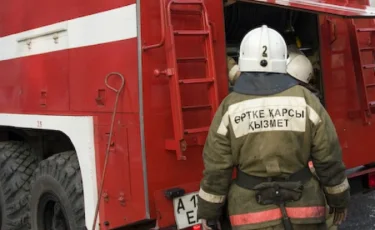 Семейдегі ЖЭО-1-де өрт шықты