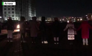 Баланы көліп қағып кетті - Астана тұрғындары көшеге жарық орнатуды сұрайды