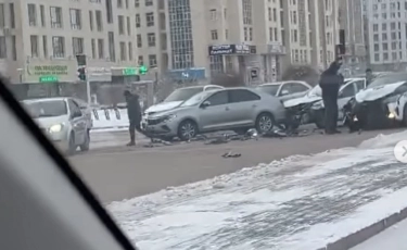 Астанада ірі жол апаты болды