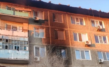 Атырау облысында 5 қабатты тұрғын үйден өрт шықты