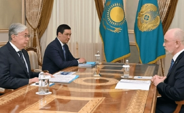 Мемлекет басшысы Жоғары сот кеңесінің төрағасын қабылдады
