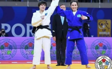 Дзюдошы Әбиба Әбужақынова әлемдік рейтингте үздік алтылыққа енді