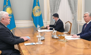 Мемлекет басшысы SCAT әуе компаниясының президентін қабылдады