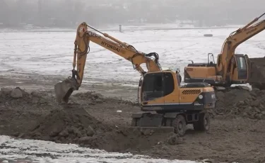 Алматыда Сайран су қоймасының түбін тазарту жұмыстары басталды