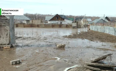 Алматы облысындағы Сарыбай би ауылын су басып кетті