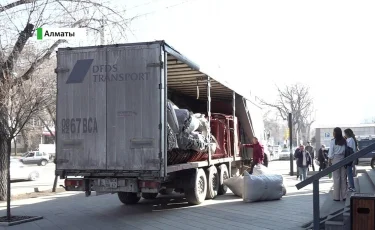 Гуманитарлық көмек: Зілзаладан зардап шеккендерге Алматыдан Түркияға 100-ден аса киіз үй жөнелтіледі