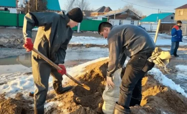 БҚО-да су тасқыны: Дерқұл өзенінде су деңгейі көтерілді