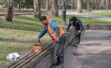 Алматыда көктемгі қалпына келтіру-жөндеу жұмыстары басталды