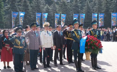 Как в Алматы отмечают День Победы