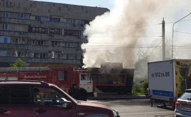 Танымал бургер сататын орын өртенді