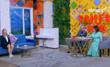 Кристина Асмус пришла в гости на Almaty TV