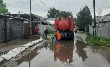 Су басудың алдын алу: Алматыда 34 патрульді бригада кезекшілік етеді