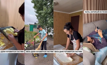 "Папы лучшие": в сети обсуждают гостеприимство казахстанских мужчин