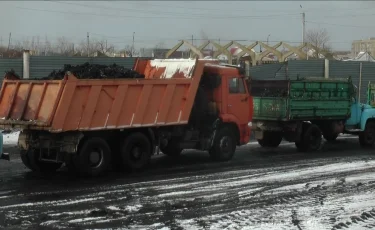 Ажиотаж из-за угля: люди часами стоят в очереди, чтобы приобрести твердое топливо