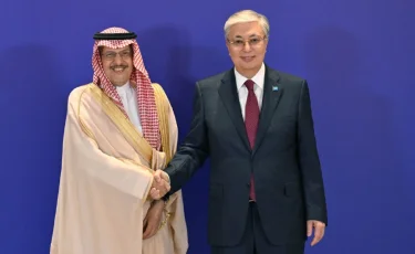 Президент ACWA Power компаниясы директорлар кеңесінің төрағасы Мұхаммед Абунайянды қабылдады