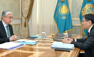 Президент Алматы қаласының әкімі Ерболат Досаевты қабылдады