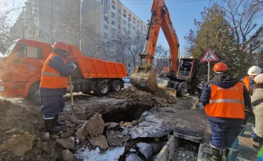 Алматыдағы су басатын аймақтар мәселесі шешілді 