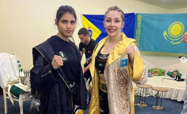 Послала в нокаут: казахстанская боксерша выиграла титул чемпионки мира