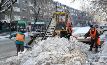 В Алматы пересмотрен алгоритм уборки улично-дорожной сети в зимний период