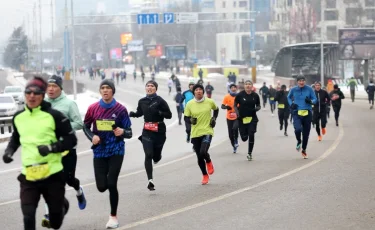 Алматыда қысқы Winter Run 2024 марафоны өтті 