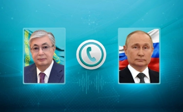 Тоқаев Путинмен телефон арқылы сөйлесті 