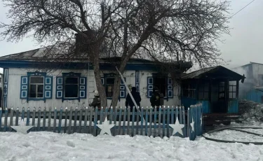 Пожар в СКО: двое детей погибли в частном доме