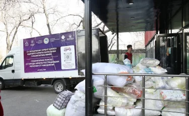 Алматылықтар 10 тоннадан астам гуманитарлық көмек жіберді