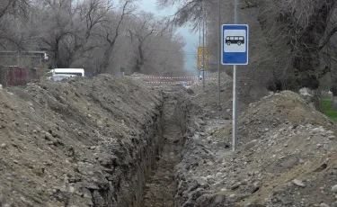 Салғырттық салдары: Шелек ауылында кәріз құбырын тарту жұмысы қашан аяқталады