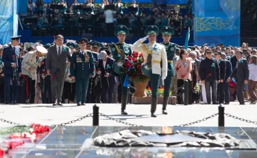 День Победы отметили в Алматы