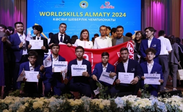 Определены победители чемпионата WorldSkills Almaty 2024