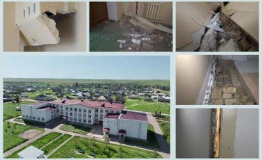 Трещит по швам: сельская школа в Алматинской области требует ремонта