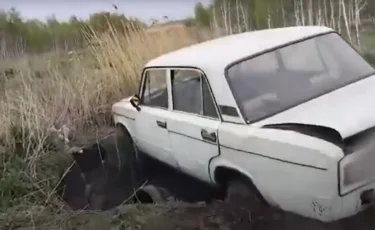 Взлететь не получилось: видео необычной погони опубликовала полиция СКО