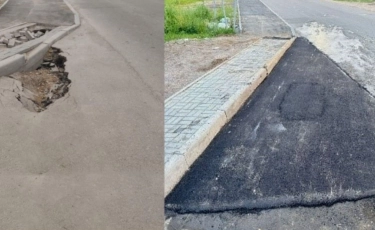 Алматыда жолдарды жөндеу жұмысы жалғасуда