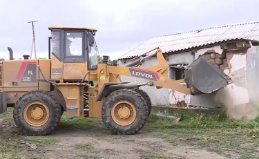 После паводков: в Актобе приступили к демонтажу 75 аварийных домов