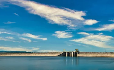 Капшагай полностью заполнили водой впервые за десятилетие