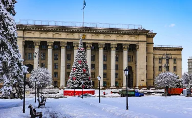 Благотворительное ледовое шоу состоялось в Алматы