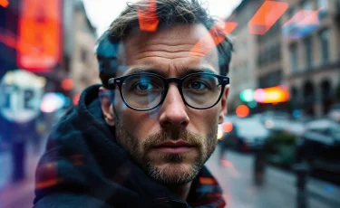 Как правильно должны сидеть очки на лице