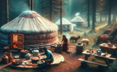 Символ солнца на столе: когда появились бешбармак и баурсаки