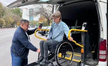 Алматыда пара биден спорт шебері референдумда дауыс берді