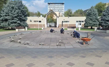 В Алматы завершается сезон фонтанов