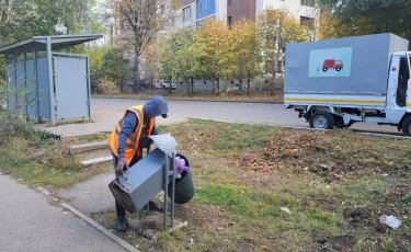 Алматыдағы «Жарқын күз» науқаны аясында урналарды жинау үшін арнайы экипаждар бөлінді