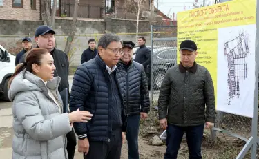 Центральными коммуникациями будут охвачены более 50 000 жителей Наурызбайского района
